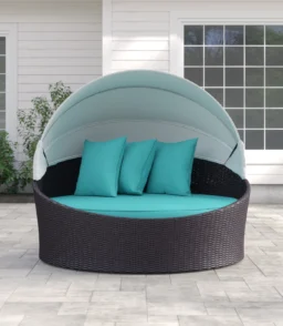 Modway Siesta Canopy Outdoor Patio Daybed
