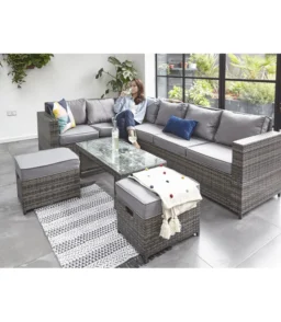 Ambrose 8 - Person Seating Group with Cushions