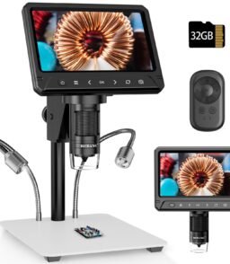 BEBANG LCD Digital Microscope. 7 inch 50X-1200X With 32GB TF Card