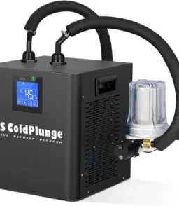 Ice Bath Water Chiller for Cold Plunge Tubs. 1/3 HP Upgraded Ice Bath Chiller with External Filter Water Pump. Ideal for Cold Plunge Recovery Ice Bath Tubs Home Use 110V Cooling Chiller